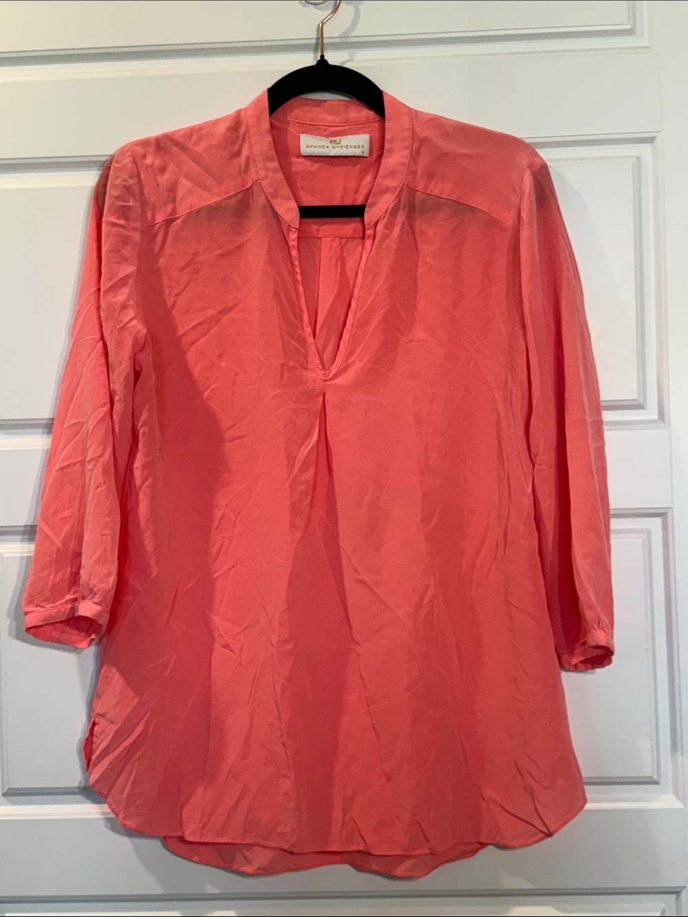 Amanda Uprichard Silk Blouse small